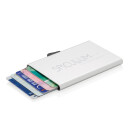 C-Secure Aluminium RFID Kartenhalter Farbe: silber