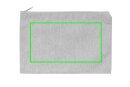 Impact Aware™ 285g/m² Stifte-Etui aus ungefärbtem Canvas Farbe: grau