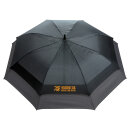 Swiss Peak AWARE™ 23" bis 27" erweiterbarer Regenschirm Farbe: schwarz