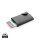 C-Secure RFID Kartenhalter und Geldbörse Farbe: schwarz, silber