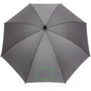 23" Impact AWARE™ RPET 190T Stormproof-Schirm Farbe: anthrazit