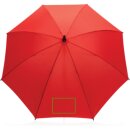 23" Impact AWARE™ RPET 190T Stormproof-Schirm Farbe: rot
