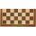 Faltbares Schachspiel aus Holz Farbe: braun