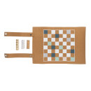 Britton faltbares Backgammon und Damespiel Set aus Kork Farbe: braun