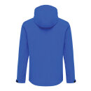 Iqoniq Makalu Herren Softshelljacke aus recyceltem Polyester Farbe: Königsblau