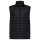 Iqoniq Meru Herren Bodywarmer aus recyceltem Polyester Farbe: schwarz