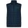 Iqoniq Meru Herren Bodywarmer aus recyceltem Polyester Farbe: navy blau