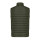 Iqoniq Meru Herren Bodywarmer aus recyceltem Polyester Farbe: khaki