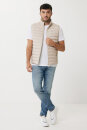 Iqoniq Meru Herren Bodywarmer aus recyceltem Polyester Farbe: beige