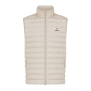 Iqoniq Meru Herren Bodywarmer aus recyceltem Polyester Farbe: beige
