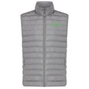 Iqoniq Meru Herren Bodywarmer aus recyceltem Polyester Farbe: Silbergrau