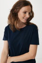 Iqoniq Yala Damen T-Shirt aus recycelter Baumwolle Farbe: navy blau