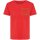 Iqoniq Yala Damen T-Shirt aus recycelter Baumwolle Farbe: luscious red