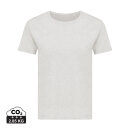 Iqoniq Yala Damen T-Shirt aus recycelter Baumwolle Farbe: ungefärbte helles Grau