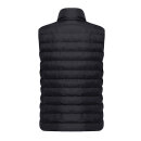 Iqoniq Meru Damen Bodywarmer aus recyceltem Polyester Farbe: schwarz