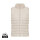 Iqoniq Meru Damen Bodywarmer aus recyceltem Polyester Farbe: beige