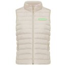 Iqoniq Meru Damen Bodywarmer aus recyceltem Polyester Farbe: beige