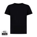 Iqoniq Koli Kids T-Shirt aus recycelter Baumwolle Farbe: schwarz