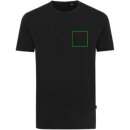 Iqoniq Bryce T-Shirt aus recycelter Baumwolle Farbe: schwarz