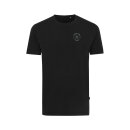 Iqoniq Bryce T-Shirt aus recycelter Baumwolle Farbe: schwarz