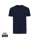 Iqoniq Bryce T-Shirt aus recycelter Baumwolle Farbe: navy blau