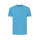Iqoniq Bryce T-Shirt aus recycelter Baumwolle Farbe: tranquil blue