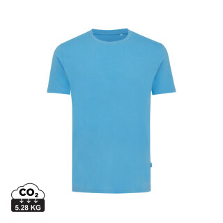 Iqoniq Bryce T-Shirt aus recycelter Baumwolle Farbe: tranquil blue