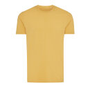 Iqoniq Bryce T-Shirt aus recycelter Baumwolle Farbe: ochre yellow