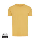 Iqoniq Bryce T-Shirt aus recycelter Baumwolle Farbe: ochre yellow