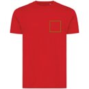 Iqoniq Bryce T-Shirt aus recycelter Baumwolle Farbe: rot
