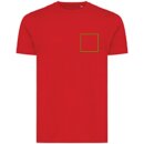 Iqoniq Bryce T-Shirt aus recycelter Baumwolle Farbe: rot