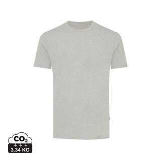 Iqoniq Manuel ungefärbtes T-Shirt aus recycelter Baumwolle Farbe: heather grey