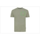 Iqoniq Manuel ungefärbtes T-Shirt aus recycelter Baumwolle Farbe: heather green