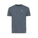 Iqoniq Manuel ungefärbtes T-Shirt aus recycelter Baumwolle Farbe: heather navy