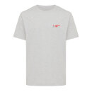 Iqoniq Kakadu relaxed T-Shirt aus recycelter Baumwolle Farbe: heather grey