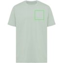 Iqoniq Kakadu relaxed T-Shirt aus recycelter Baumwolle Farbe: Iceberg green