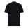 Iqoniq Sierra Lightweight T-Shirt aus recycelter Baumwolle Farbe: schwarz