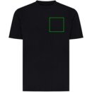 Iqoniq Sierra Lightweight T-Shirt aus recycelter Baumwolle Farbe: schwarz