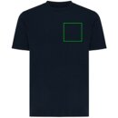 Iqoniq Sierra Lightweight T-Shirt aus recycelter Baumwolle Farbe: navy blau