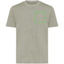 Iqoniq Sierra Lightweight T-Shirt aus recycelter Baumwolle Farbe: ungefärbte helles Grün
