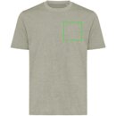 Iqoniq Sierra Lightweight T-Shirt aus recycelter Baumwolle Farbe: ungefärbte helles Grün