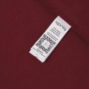 Iqoniq Yosemite Piqué-Poloshirt aus recycelter Baumwolle Farbe: burgunderrot