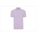 Iqoniq Yosemite Piqué-Poloshirt aus recycelter Baumwolle Farbe: lavender