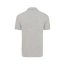Iqoniq Yosemite Piqué-Poloshirt aus recycelter Baumwolle Farbe: heather grey