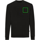 Iqoniq Zion Rundhals-Sweater aus recycelter Baumwolle Farbe: schwarz