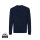 Iqoniq Zion Rundhals-Sweater aus recycelter Baumwolle Farbe: navy blau
