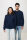 Iqoniq Zion Rundhals-Sweater aus recycelter Baumwolle Farbe: navy blau