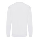 Iqoniq Zion Rundhals-Sweater aus recycelter Baumwolle Farbe: weiß
