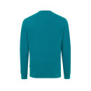 Iqoniq Zion Rundhals-Sweater aus recycelter Baumwolle Farbe: verdigris