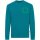 Iqoniq Zion Rundhals-Sweater aus recycelter Baumwolle Farbe: verdigris